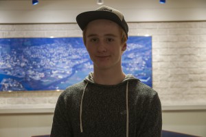 Daniel Thorup er elev ved Volda vgs og synast at årets musikal var veldig bra.